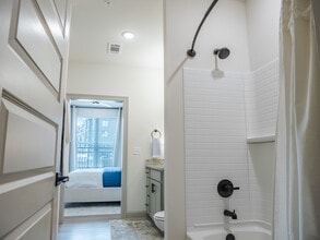The Palafox: 1BR, 1BA- Bathroom - The Flats at Ransley