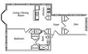 1 Bedroom w/Den