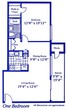 1BR/1BA