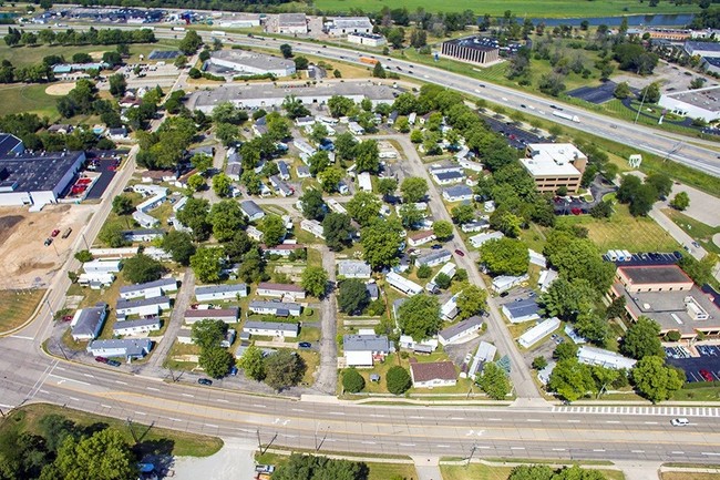 Aerial Photo - Dearwester's Gem City Estates