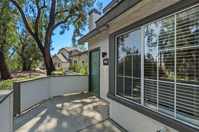 Fresh air and open skies, right at home at your private patio. - Promenade Terrace