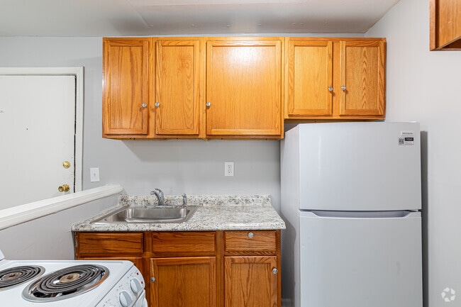 1 habitación, 1 baño - Cocina - Stuart Apartments