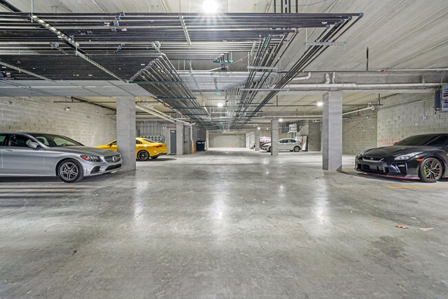 Heated Parking Garage - Aria Luxury Apartments
