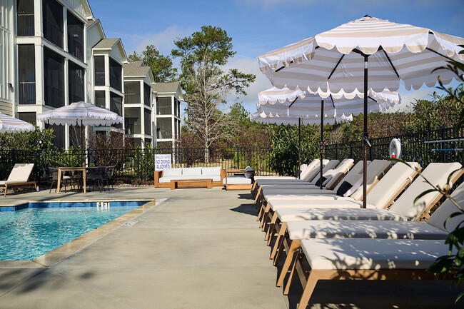 Relax in style at this luxurious apartment poolside, perfect for sunny days. - The View at Crow Creek