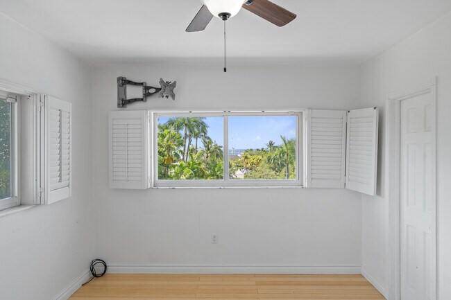 Beautiful water views from the primary suite - 2539 S Bayshore Dr