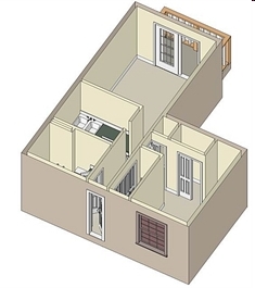 1HAB/1BA - Meridian West