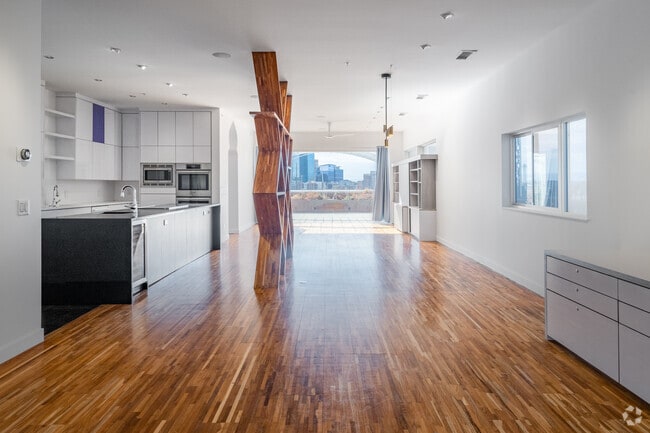 Ático - Cocina / Sala de estar - Lumina Apartments