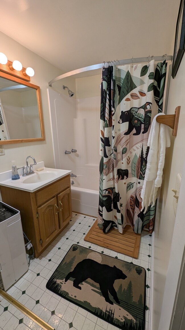 Full bath - 221 Deans Mountain Rd