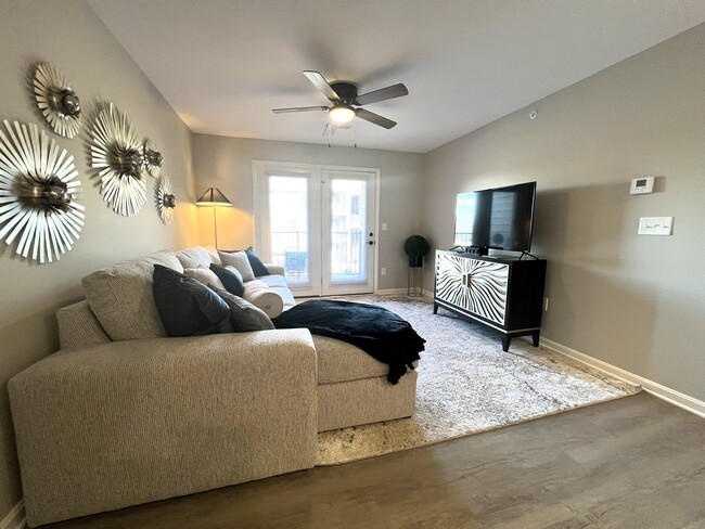 Living Room - Harrison Apartments
