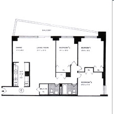 Floorplan - Emerald Park Apartments