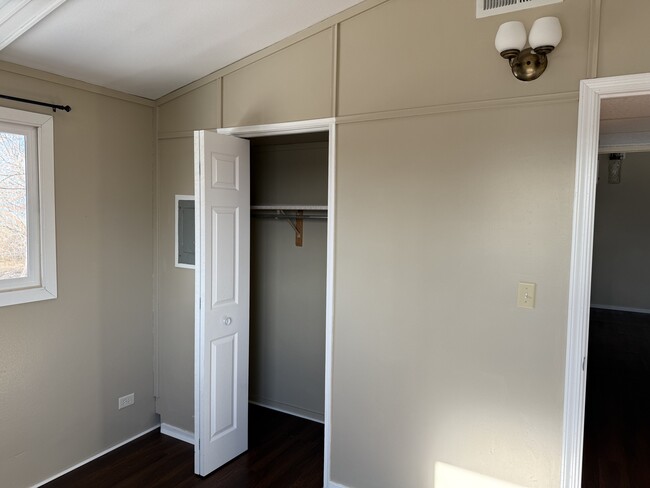 Bedroom 1 Closet Space - 616 W Boone St