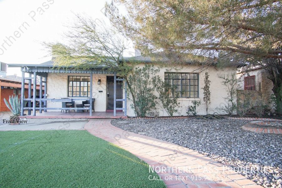 Charming 3 Bedroom Cottage in Kern Place! House Rental in El Paso, TX