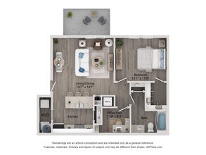 Interior Photo - Stone Creek Flats