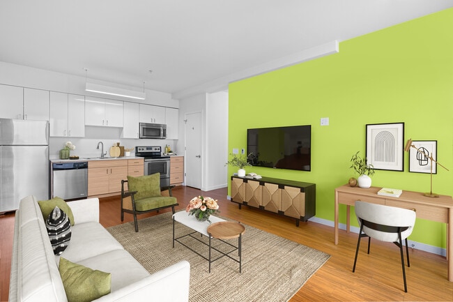 Living Space & Kitchen - The Andy