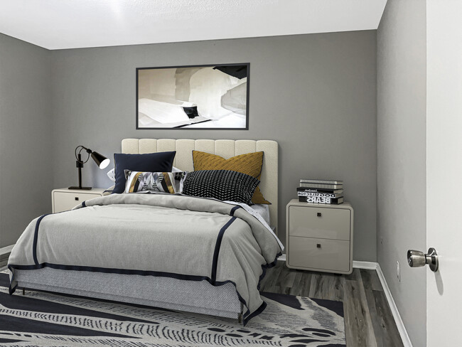 3646 Unit 12 Bedroom - Imperial Arms Apartments