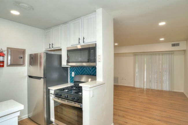 Kitchen/Living Area-Renovated - Cameron Pointe Apartments