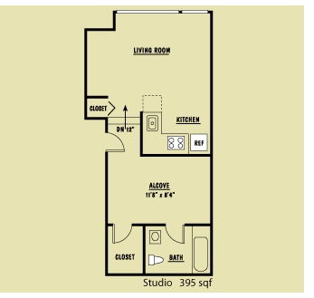 Estudio - Vine Court Apartments