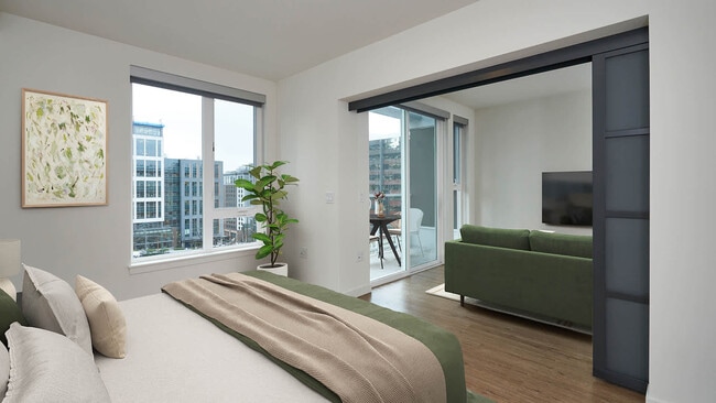 Bedroom with Hard Surface Flooring - Cascade