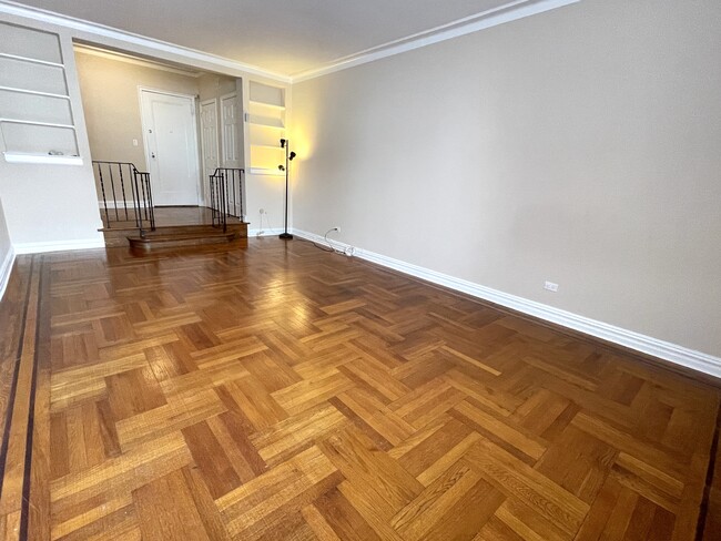 View from windows towards entrance foyer - 210 Martine Ave