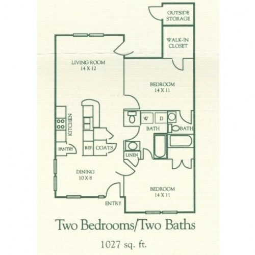 2HAB/2BA - Foxborough Pines