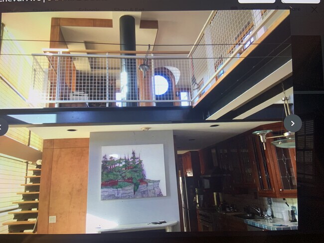 Loft above Living room - 15114 Kercheval Ave