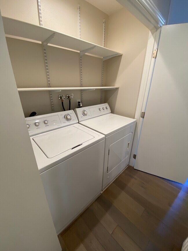 Washer/ dryer in hallway closet - 720 Meyer Ln