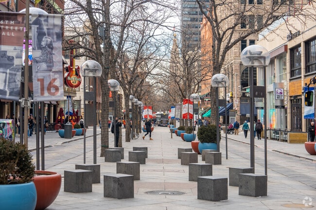 The 16th St. Mall has the best people watching Denver has to offer.