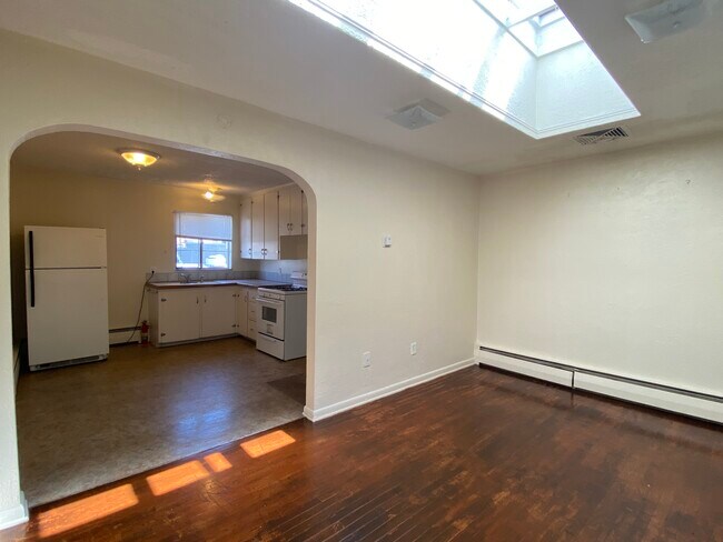 Living Room with large skylight - 2436 W Main St