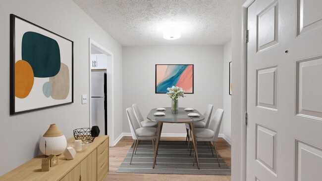 Newly Renovated Dining Room - Rosemont at East Cobb Apartments