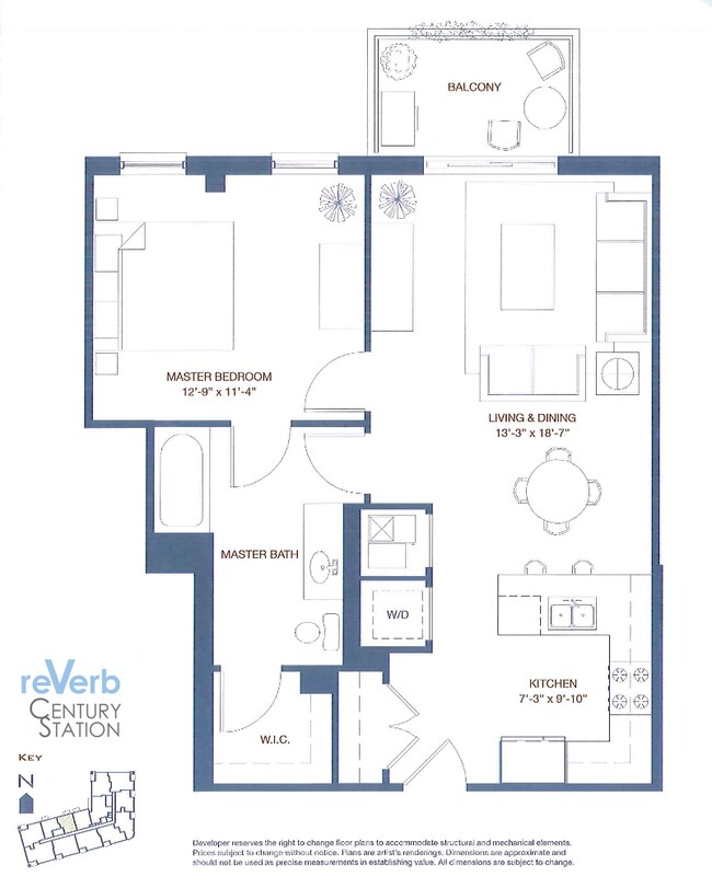 Building Photo - ReVerb Century Station Apt! (3200 S Oak Park)