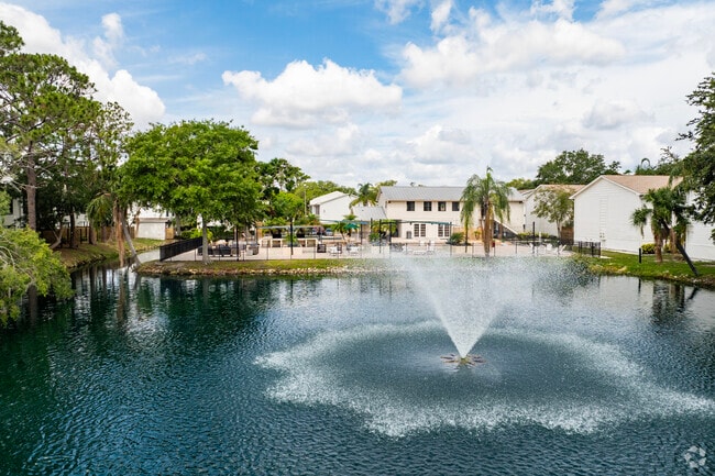 Community Pond - Armature Gate Townhomes