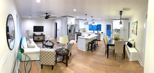 Open Kitchen Living Room Concept - 2676 George St NW