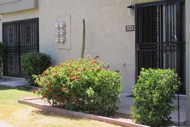 Entry from parking - 4620 N 68th St Apartment