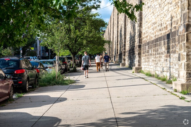 You can walk anywhere when you live in North Philadelphia West.