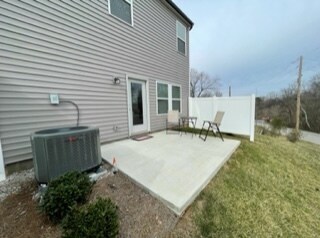 Back porch view from identical townhome - 866 Longleaf Ln