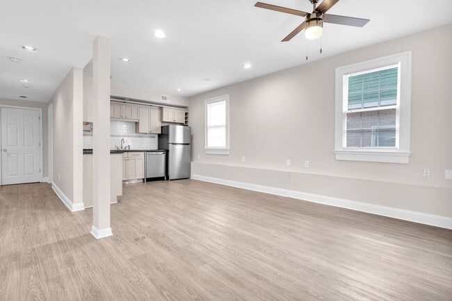 kitchen and living room - 1046 Tilden St NW