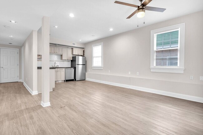 kitchen and living room - 1046 Tilden St NW