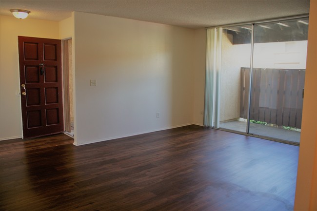 Downstairs 2 bedroom 1 bath Double Patio - 105 Monterey Pines Apartments