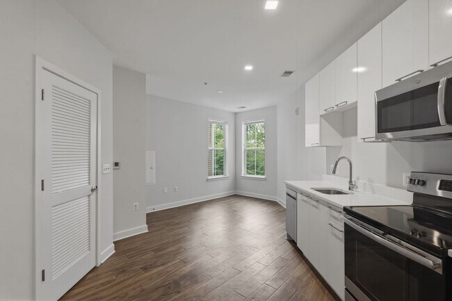 Photo - Experience modern living in this beautifully appointed junior one-bedroom/studio featuring an ope... Apartment