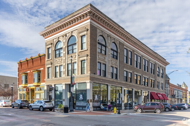 The Caffeinery is located in a historic building along Walnut St. in Downtown Muncie.