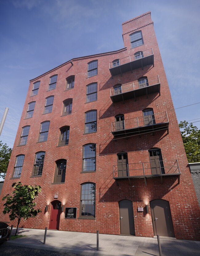 3475 Collins St Front Entry - Collins Lofts