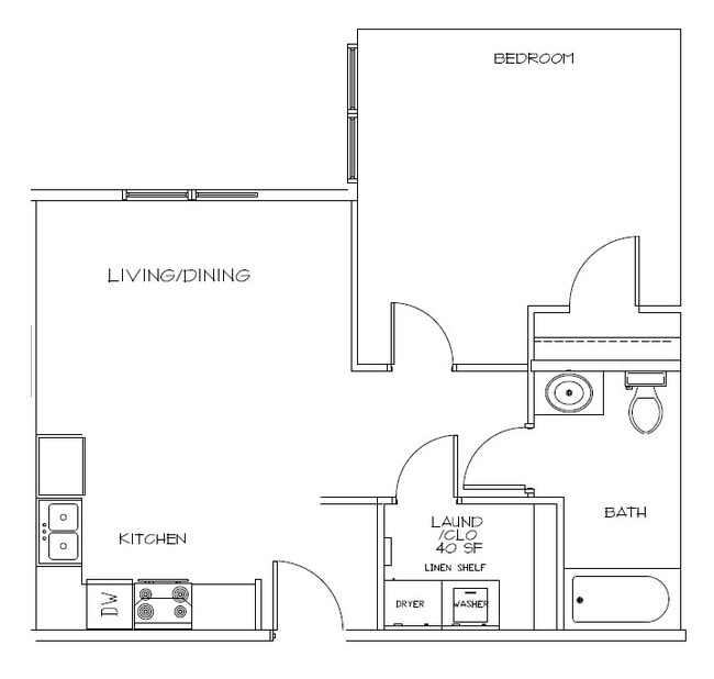 1-Bedroom, 1 Bath - Alice Place West Burlington
