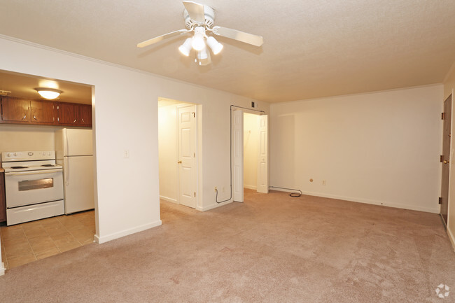 1BR - Living Room - Monroe Village Apartments