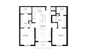 2 Bed/2 Bath-B1b