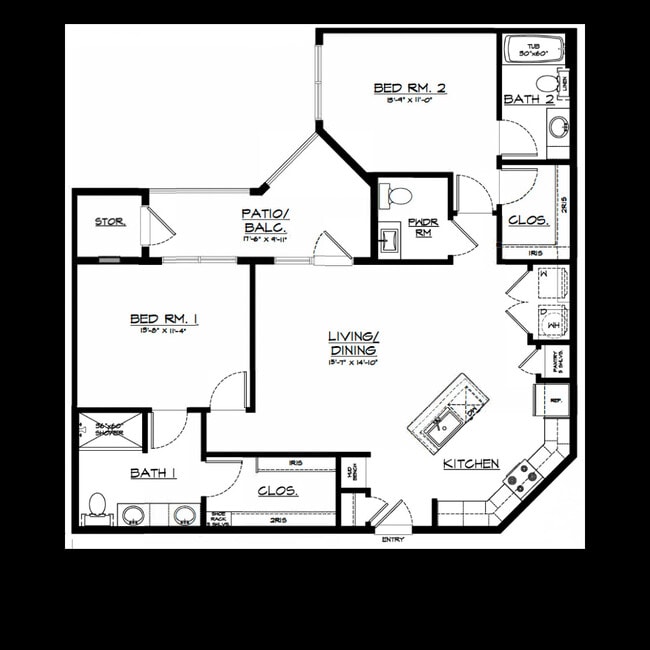 B2 - floorplan - Urban Village Rosehill