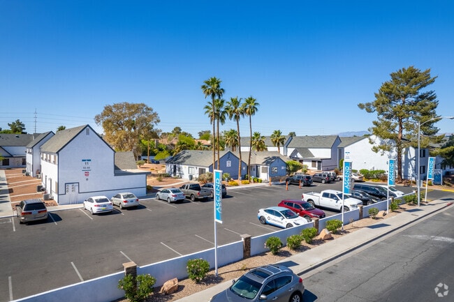 Entrance and Parking - Ascend Townhomes