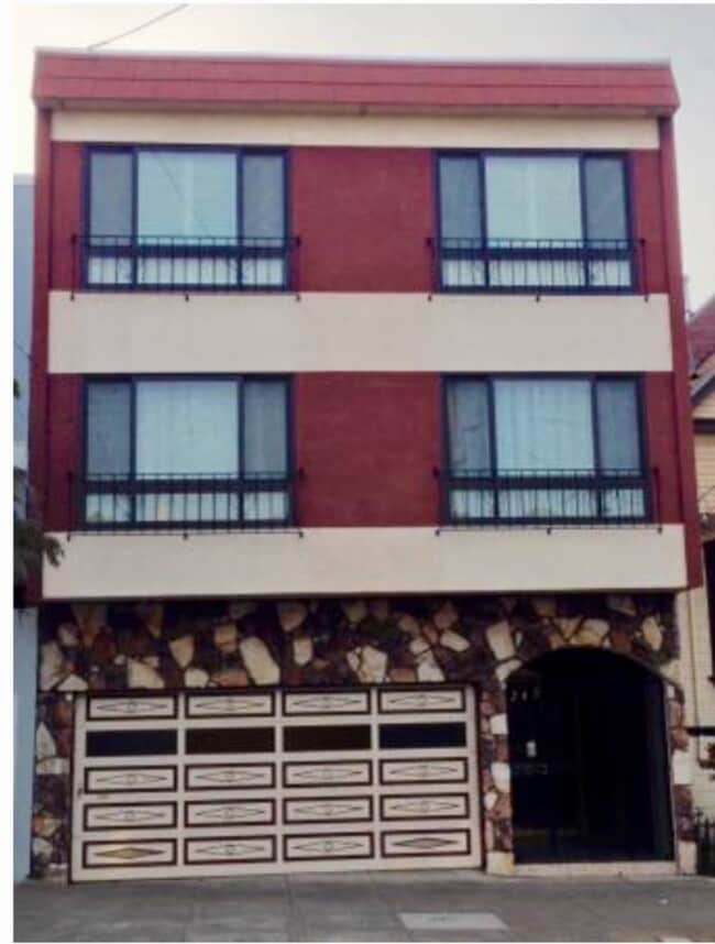 Front of building - 247 20th Ave