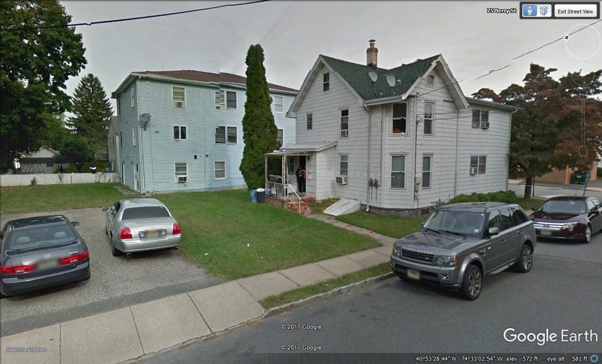 Rear left 71-73 Elm right 67 Elm Street - Dover NJ - 4 Residential Incomes
