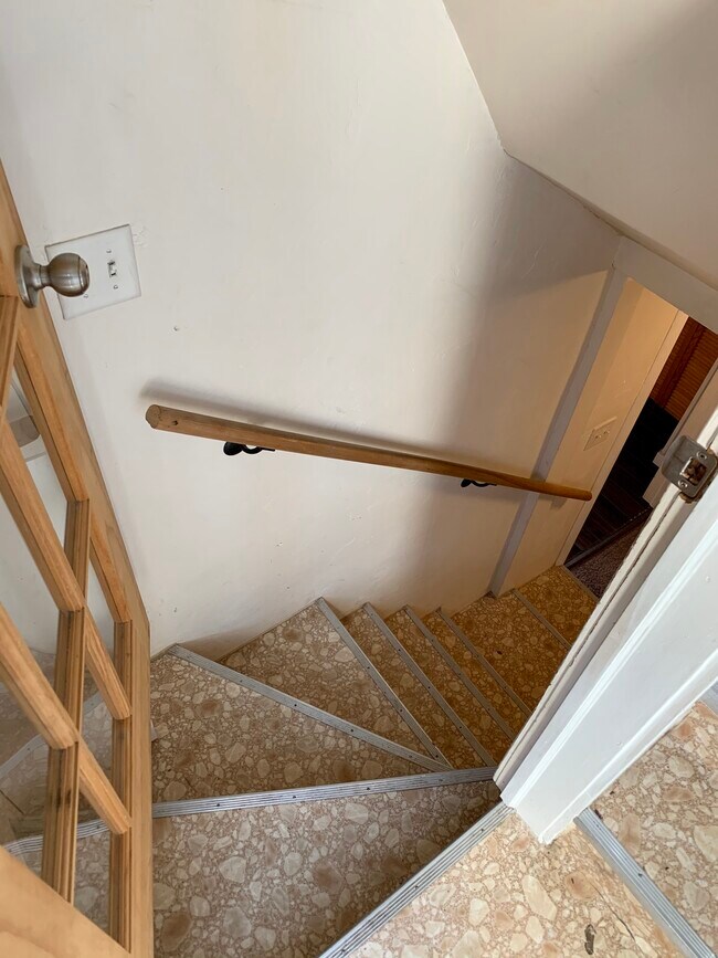 Basement apartment staircase - 1738 S 300 E