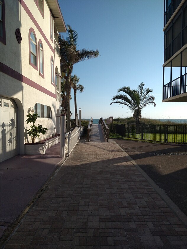 Boardwalk to the beach - 18298 Sunset Blvd